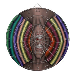 Reflexion des Horrors Dartscheibe