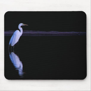 Reflexion eines Egrets Mousepad