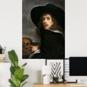 Reflexion im Schatten Poster (Heimbüro)