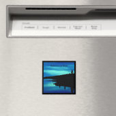 Reflexion in der Blues Magnet (In Situ (Geschirrspüler))