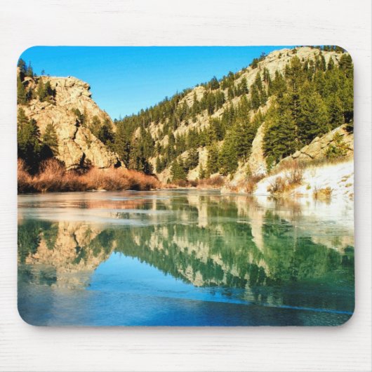 Reflexion in Elevenmile Schlucht Mousepad (Vorne)