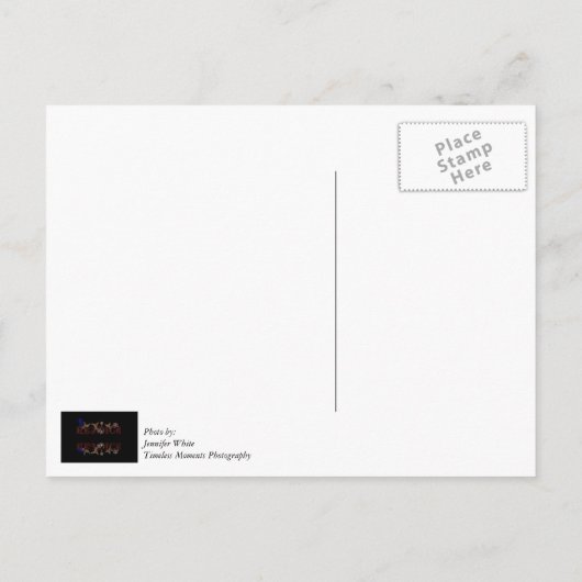 Reflexion Postkarte (Rückseite)