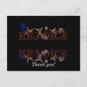 Reflexion Postkarte (Vorderseite)