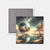 Reflexion über Chaos Magnet (Vorderseite/Rückseite)