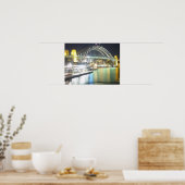 Reflexion über den Hafen von Sydney Poster (Küche)