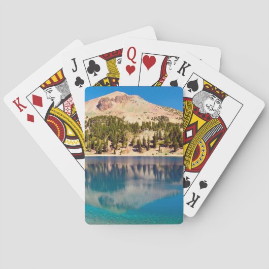 Reflexion über den Helensee, Lassen Sie vulkanisch Spielkarten (Rückseite)