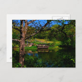 Reflexion über den Postkartensee Postkarte (Vorne/Hinten)