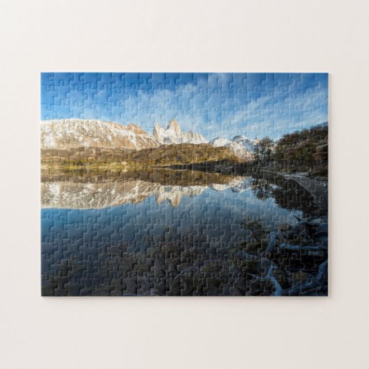 Reflexion von Patagonia Puzzle (Horizontal)