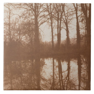 Reflexionen, 1843 (Sepia-Foto) Fliese