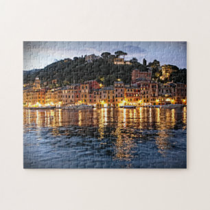 Reflexionen auf Portofino, Italien-Puzzlespiel Puzzle