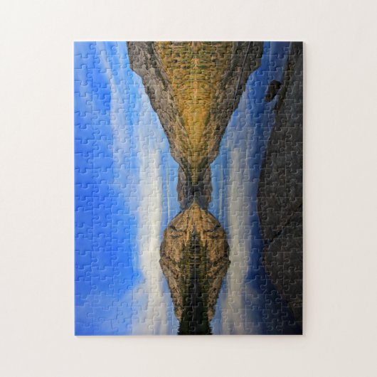 Reflexionen auf Tenaya See Puzzle (Vertikal)