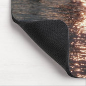 Reflexionen auf Wasser-Schrift Mousepad (Ecke)