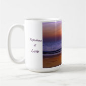 Reflexionen der Liebe-Tasse Kaffeetasse (Links)