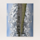 Reflexionen des großartigen Tetons - 16x20 - 520 Puzzle (Vertikal)