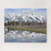 Reflexionen des großartigen Tetons - 16x20 - 520 Puzzle (Horizontal)