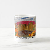 REFLEXIONEN des Unze- Australier-Hinterlandes Kaffeetasse (Mittel)