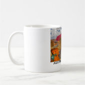 REFLEXIONEN des Unze- Australier-Hinterlandes Kaffeetasse (Links)
