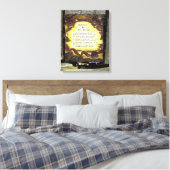 Reflexionen für innere Stärke Leinwanddruck (Insitu (Schlafzimmer))