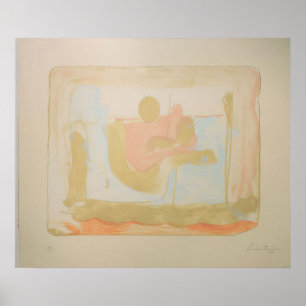 Reflexionen I - 1995   - Helen Frankenthaler Poster
