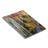 Reflexionen in der Farbe Notizblock (Rechte Seite)