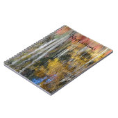 Reflexionen in der Farbe Notizblock (Linke Seite)