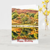 REFLEXIONEN KARTE (Gelbe Blume)