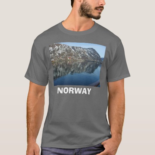 Reflexionen Norwegens, Fjord T-Shirt (Vorderseite)