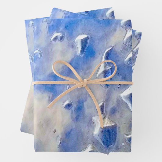 Reflexionen über den Ozean und den blauen Himmel Geschenkpapier Set (Beispiel)