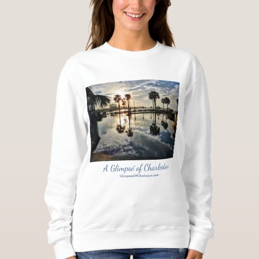 Reflexionen von Charleston-Sweatshirt -- Frauen Sweatshirt (Vorderseite)
