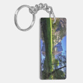 Reflexionen von Fällen Schlüsselanhänger (Vorderseite links)