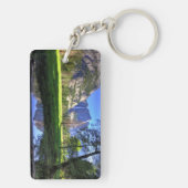 Reflexionen von Fällen Schlüsselanhänger (Rückseite)