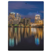 Reflexionen von Pittsburgh Klemmbrett (Rückseite)