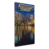 Reflexionen von Pittsburgh Mini Klemmbrett (Schrägansicht)