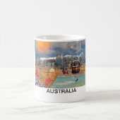 REFLEXIONEN VON UNZE    AUSTRALIEN KAFFEETASSE (Mittel)