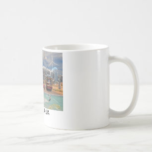 REFLEXIONEN VON UNZE AUSTRALIEN KAFFEETASSE