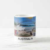 REFLEXIONEN VON UNZE    AUSTRALIEN KAFFEETASSE (Mittel)