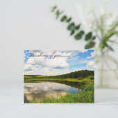 Reflexions-Postkarte Postkarte (Stehend Vorderseite)