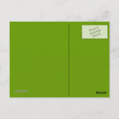 Reflexions-Postkarte Postkarte (Rückseite)