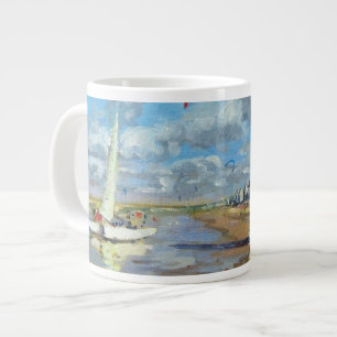 Reflexions-Schrei-Dünen Frankreich Jumbo-Tasse