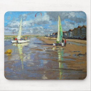 Reflexions-Schrei-Dünen Frankreich Mousepad
