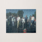 Reflexions-Vietnam-Veteranen-Wand-Washington DC Puzzle (Horizontal)