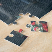 Reflexions-Vietnam-Veteranen-Wand-Washington DC Puzzle (Seite)