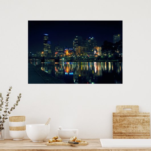 Reflexionsfarbe Poster (Küche)