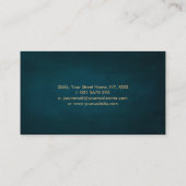 Reflexologie - Farbiges Ying Yang-Symbol Visitenkarte (Rückseite)