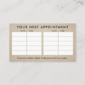 Reflexologie - Schwarzweiß-Ying-Yang-Symbol Visitenkarte (Rückseite)