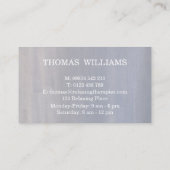 Reflexologie Visitenkarte (Rückseite)