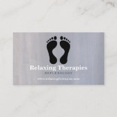 Reflexologie Visitenkarte (Vorderseite)