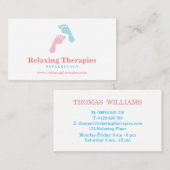 Reflexologie Visitenkarte (Vorne/Hinten)