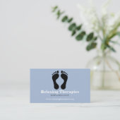 Reflexologie Visitenkarte (Stehend Vorderseite)