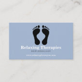 Reflexologie Visitenkarte (Vorderseite)